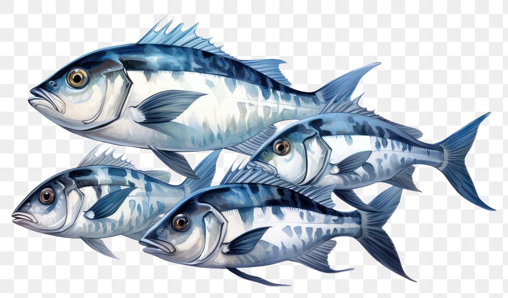 PNG Fish animal wildlife aquarium, digital paint illustration. AI generated image