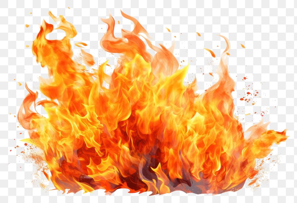 PNG Bonfire destruction misfortune explosion