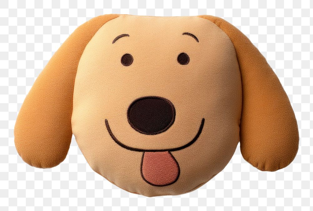 PNG Toy cartoon plush dog. AI generated Image by rawpixel.