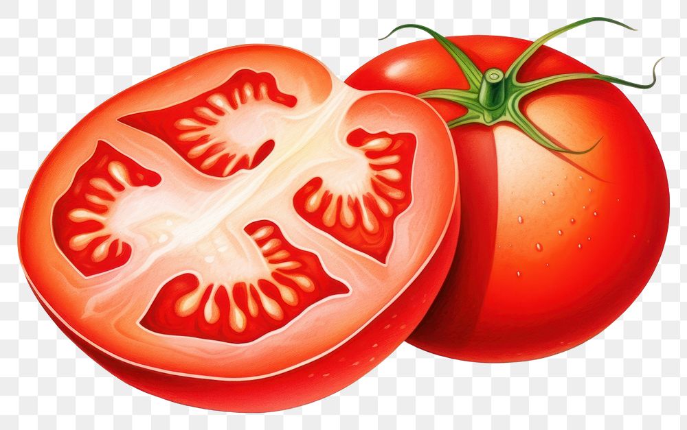 PNG Tomato vegetable slice fruit, | Premium PNG - rawpixel