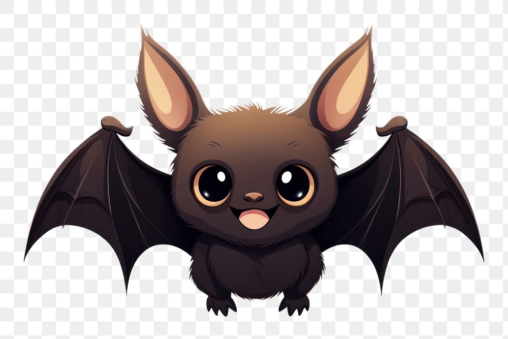 PNG Bat animal mammal cute. AI generated Image by rawpixel.