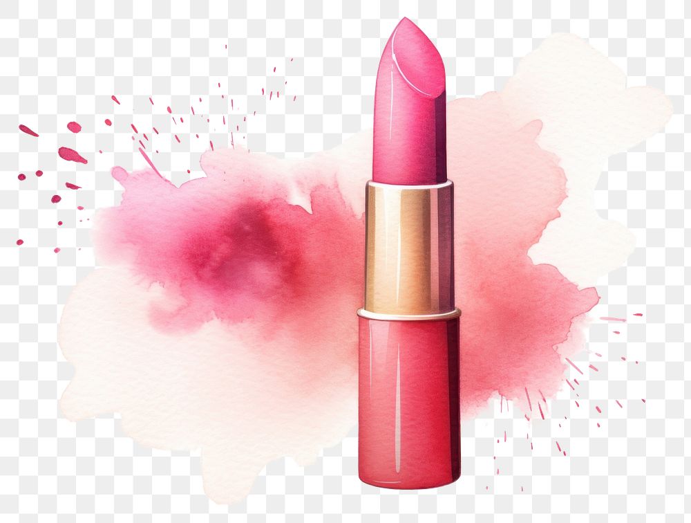 PNG Lipstick cosmetics fashion purple. AI generated Image by rawpixel.
