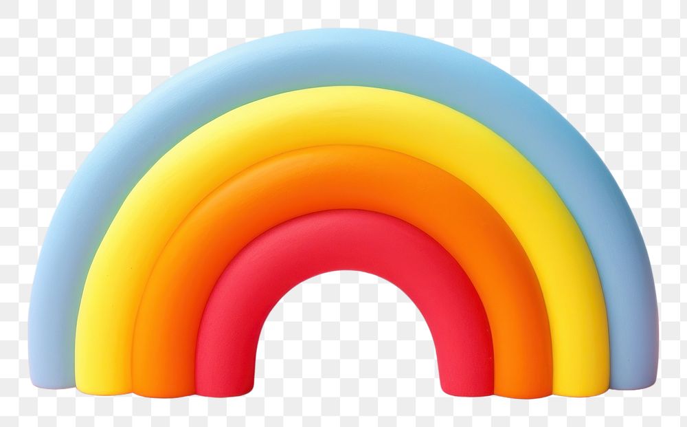 PNG Inflatable rainbow machine wheel. AI generated Image by rawpixel.