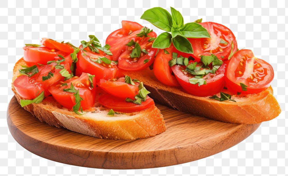 PNG Vegetable tomato bread plant. AI generated Image by rawpixel.