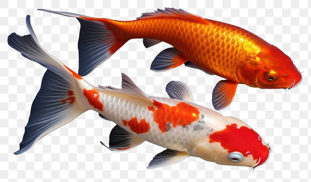 PNG Goldfish animal carp koi. AI generated Image by rawpixel.