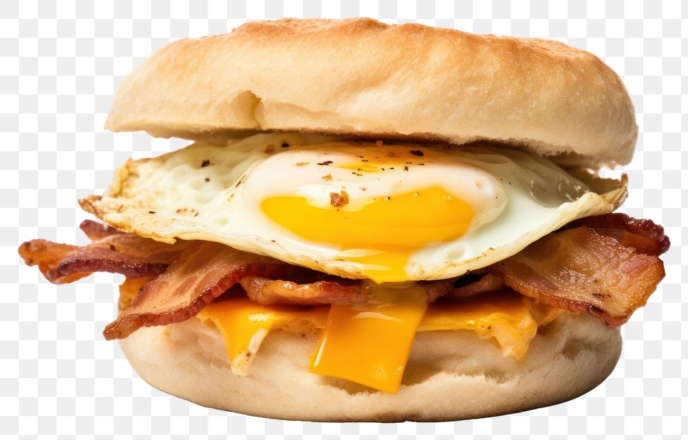 PNG Bread food egg hamburger. 