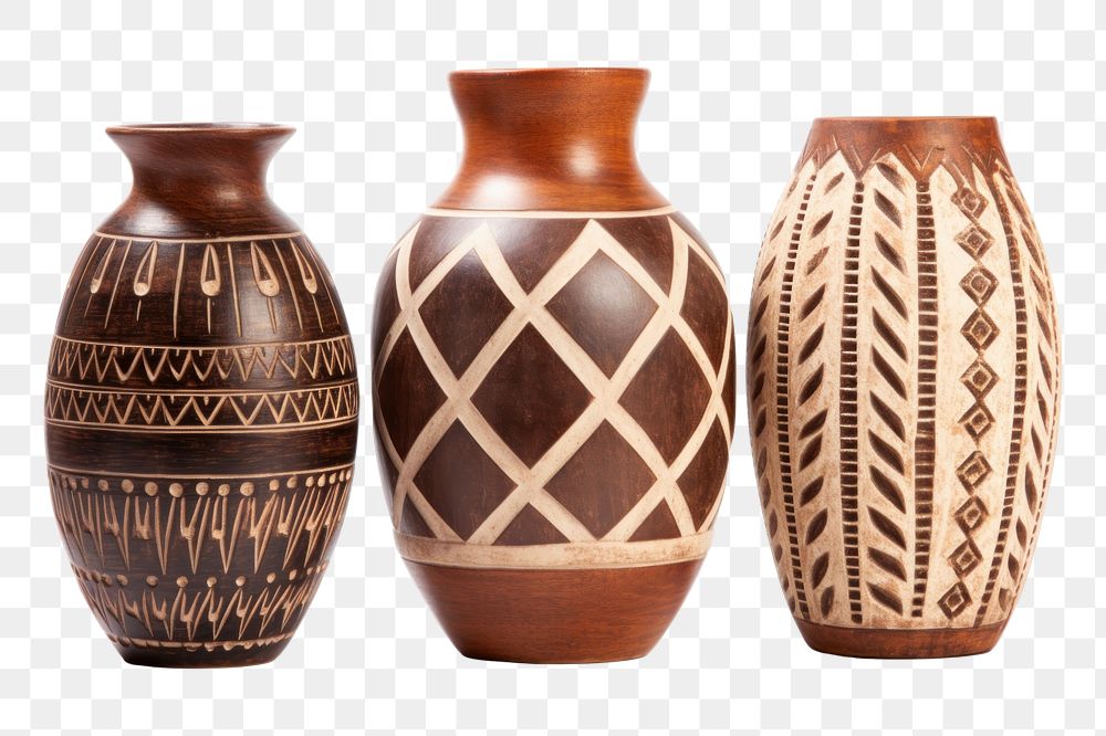 PNG Pottery vase jar art. AI generated Image by rawpixel.