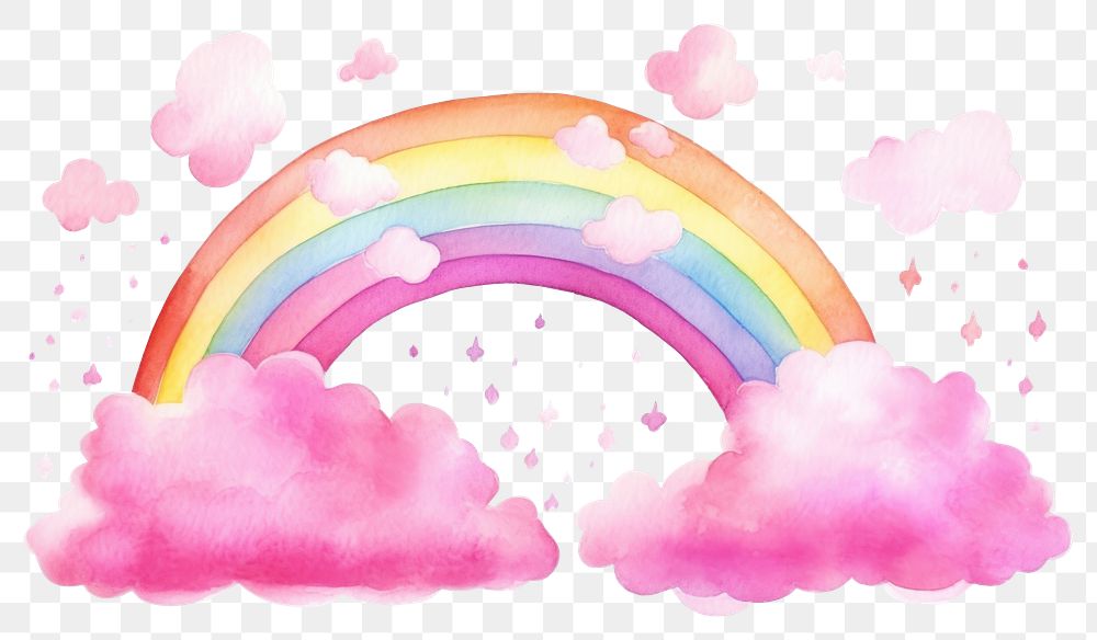 PNG Rainbow pink backgrounds creativity. 
