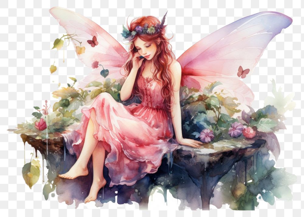 PNG Flower fairy angel adult