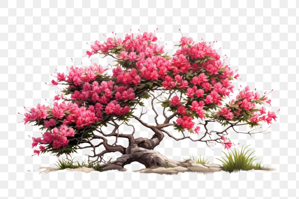 Blossom bonsai flower plant. AI generated Image by rawpixel.
