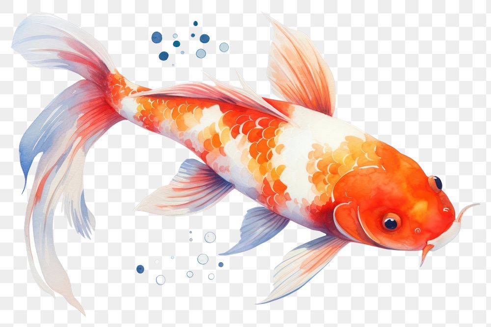 PNG Fish koi goldfish animal