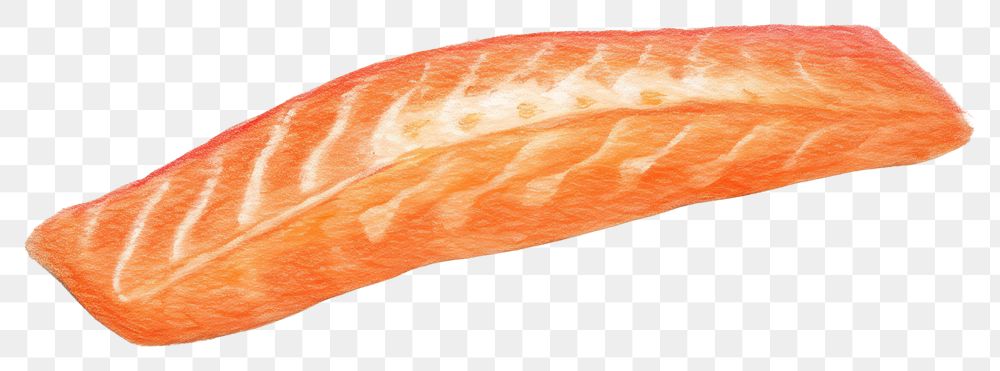 PNG Salmon seafood sushi invertebrate transparent background