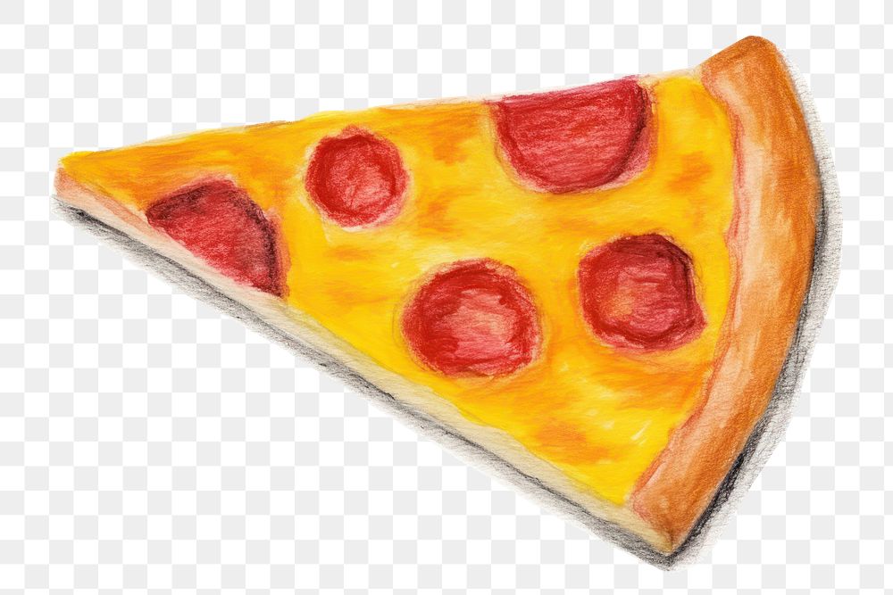 PNG Pizza slice food  