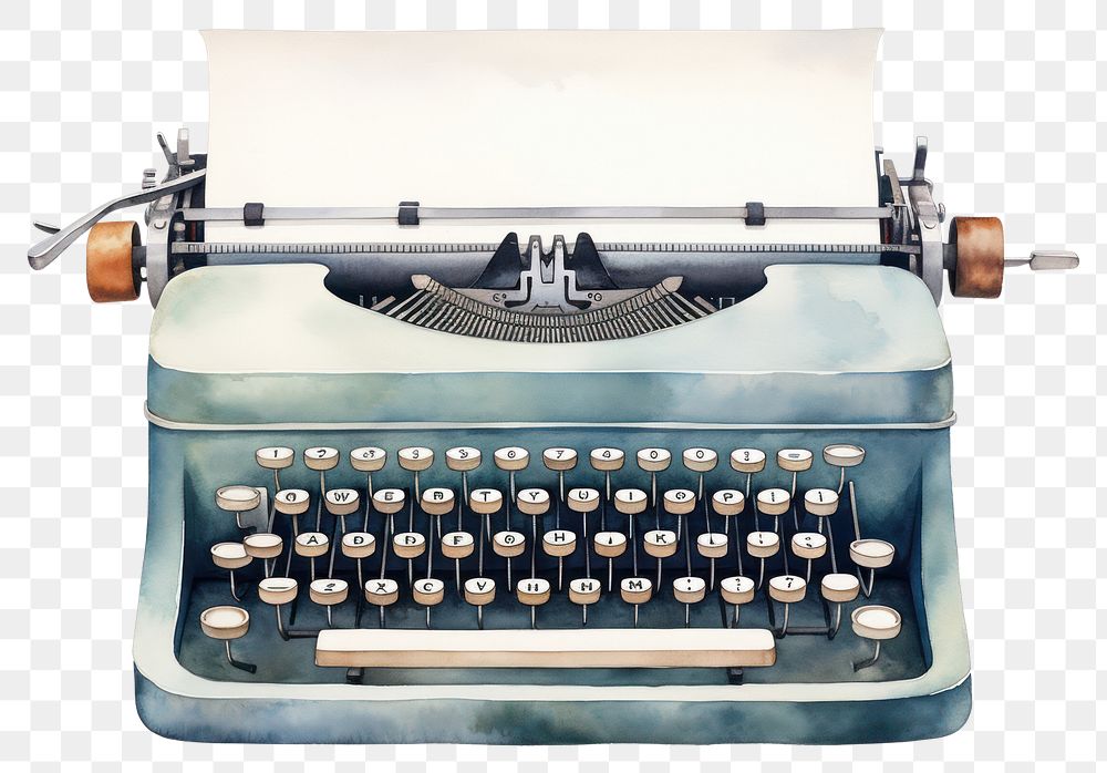 PNG Typewriter correspondence electronics technology