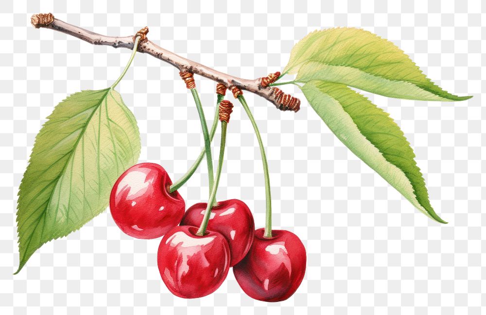 PNG Cherry produce plant fruit. 