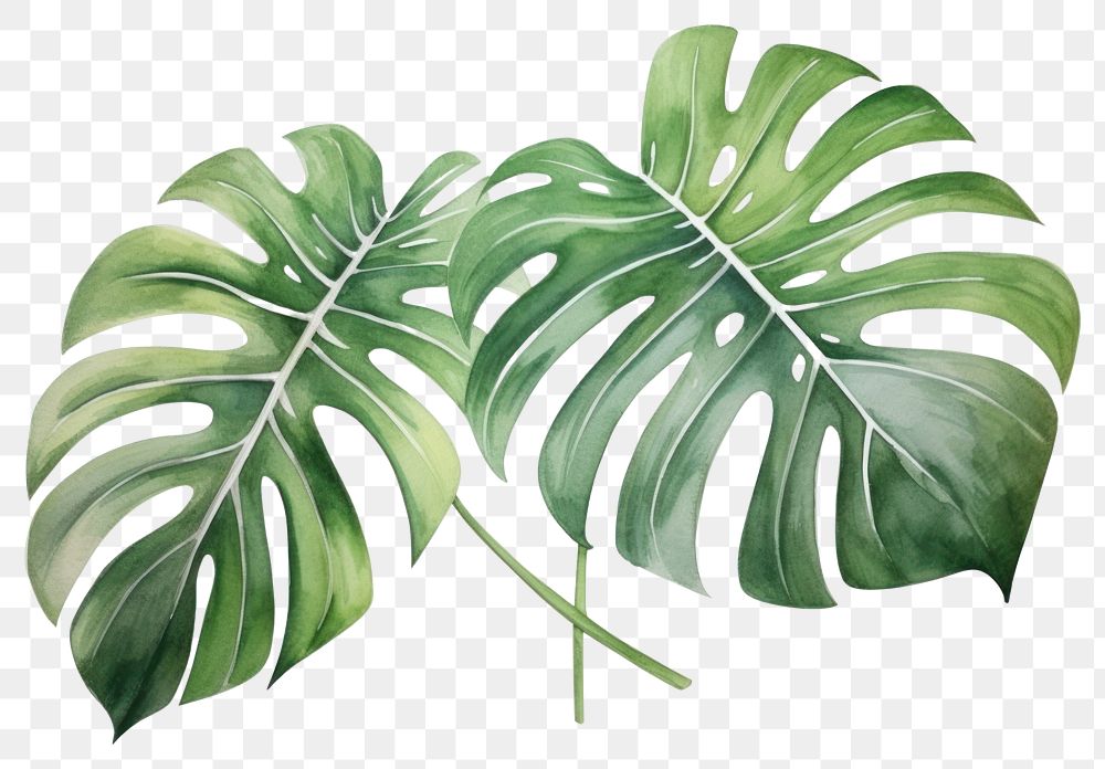 PNG Plant leaf white background freshness. AI generated Image by rawpixel.