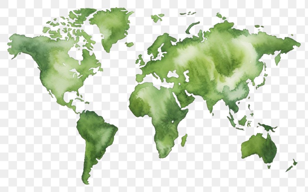PNG Green map backgrounds world. AI generated Image by rawpixel.