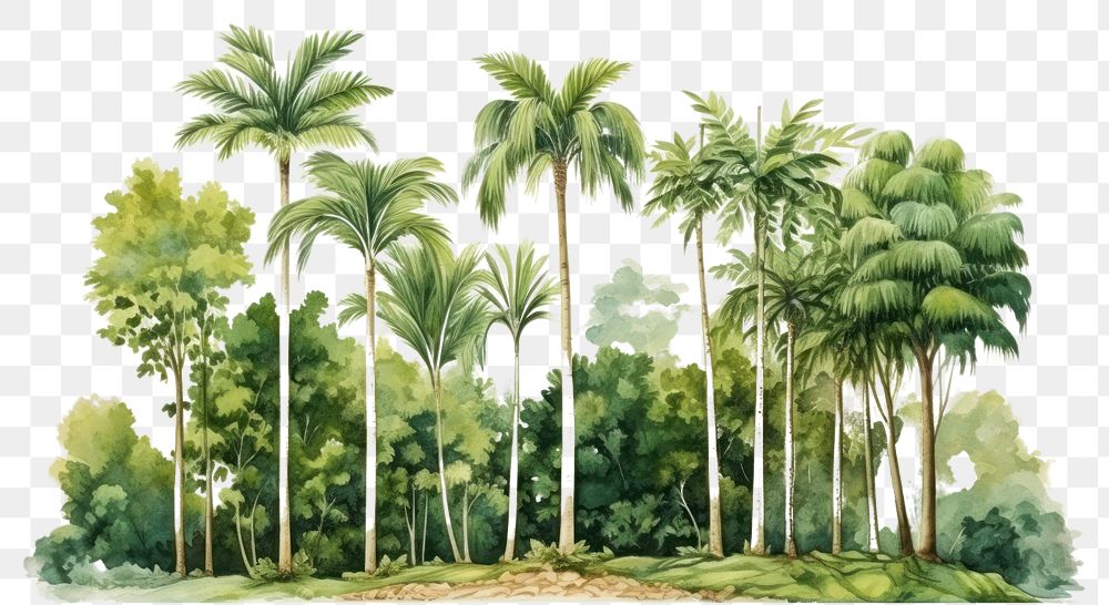 PNG Vegetation tropical nature forest