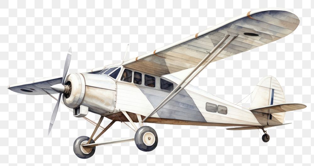 PNG Airplane aircraft vehicle biplane. AI generated Image by rawpixel.