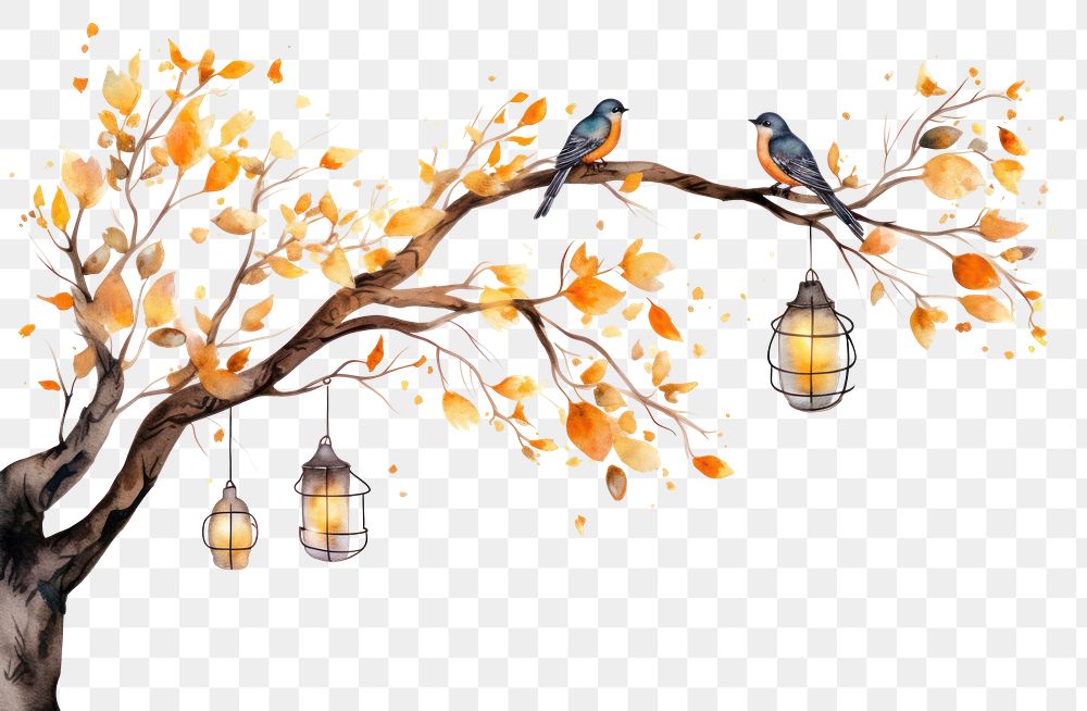 PNG Bird creativity decoration chandelier. AI generated Image by rawpixel.