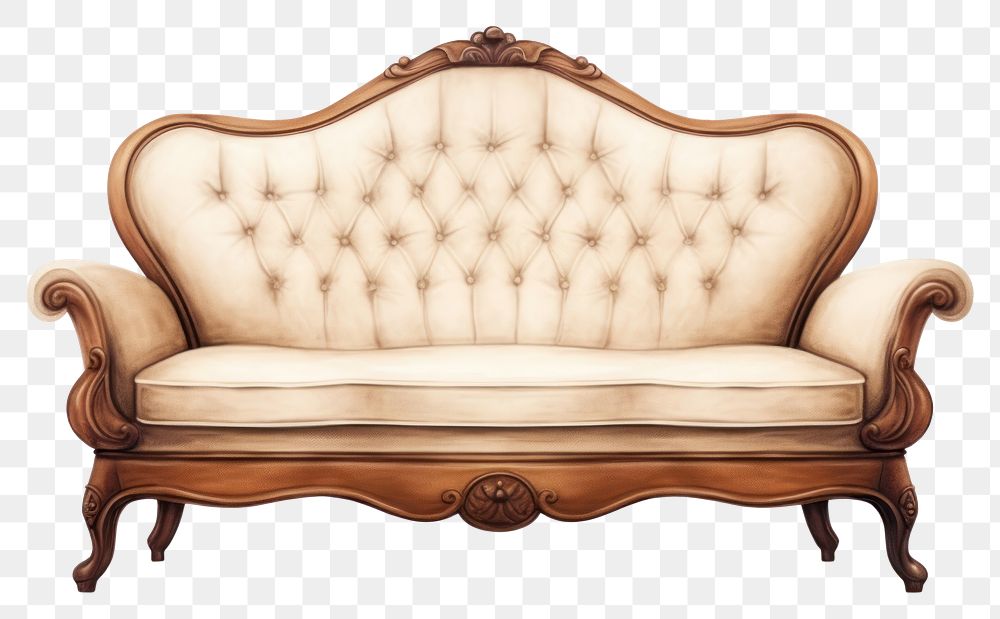 PNG Furniture chair sofa transparent background