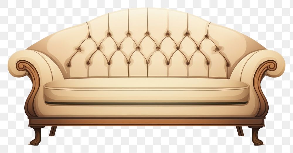PNG Furniture chair sofa transparent background. AI generated Image by rawpixel.