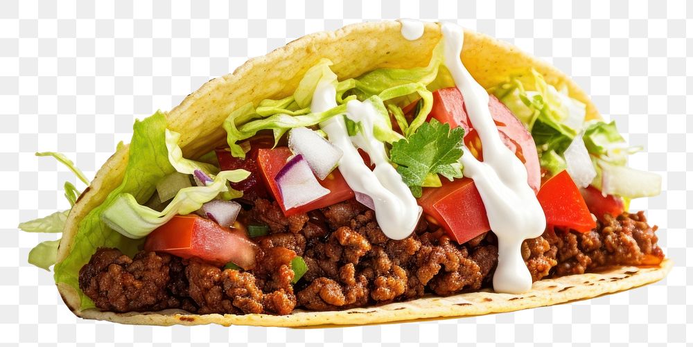 PNG Sandwich taco food vegetable. AI generated Image by rawpixel.