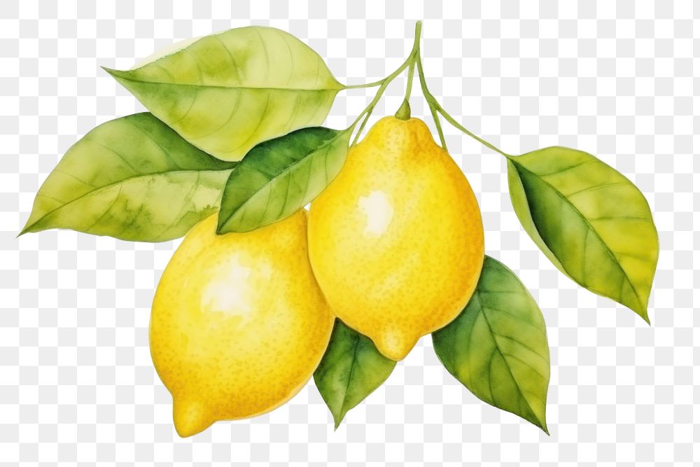 PNG Lemon fruit plant food