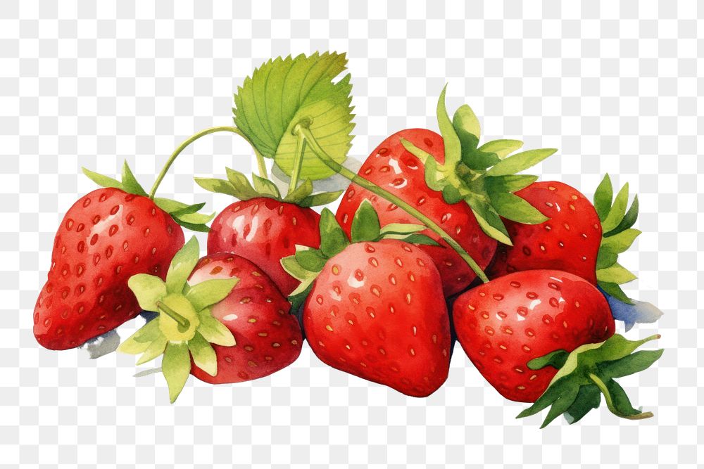 PNG Strawberry berries fruit plant