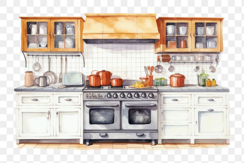 PNG Appliance furniture cabinet kitchen. AI generated Image by rawpixel.