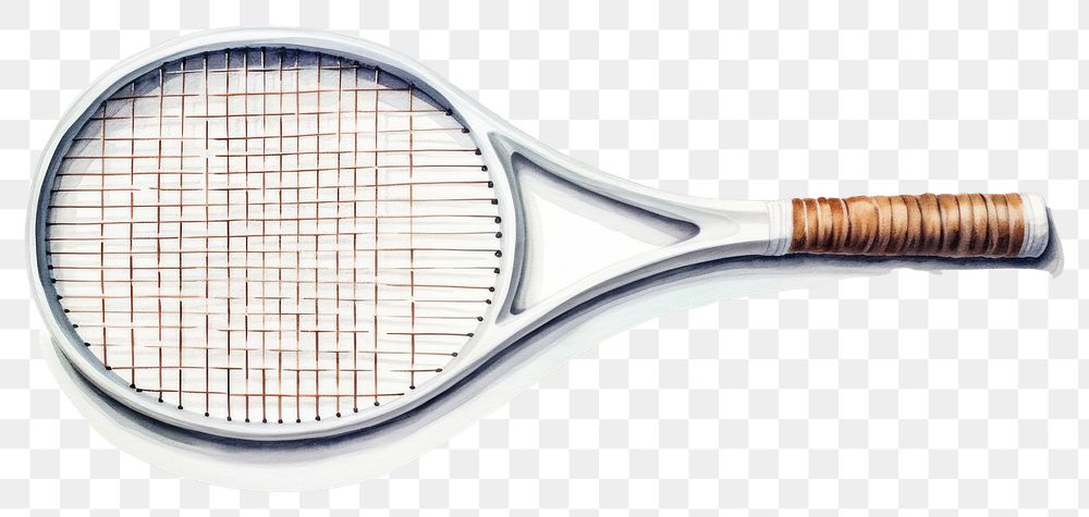 PNG Racket tennis tennis racket string. AI generated Image by rawpixel.