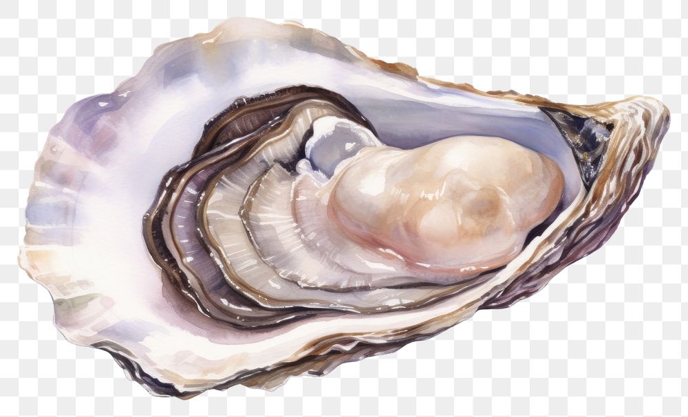PNG Oyster seafood shell invertebrate. AI generated Image by rawpixel.