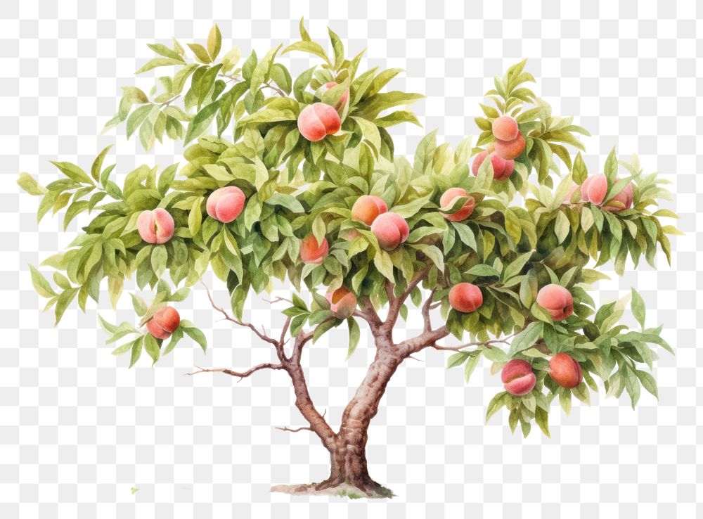 PNG Plant fruit peach apple. 