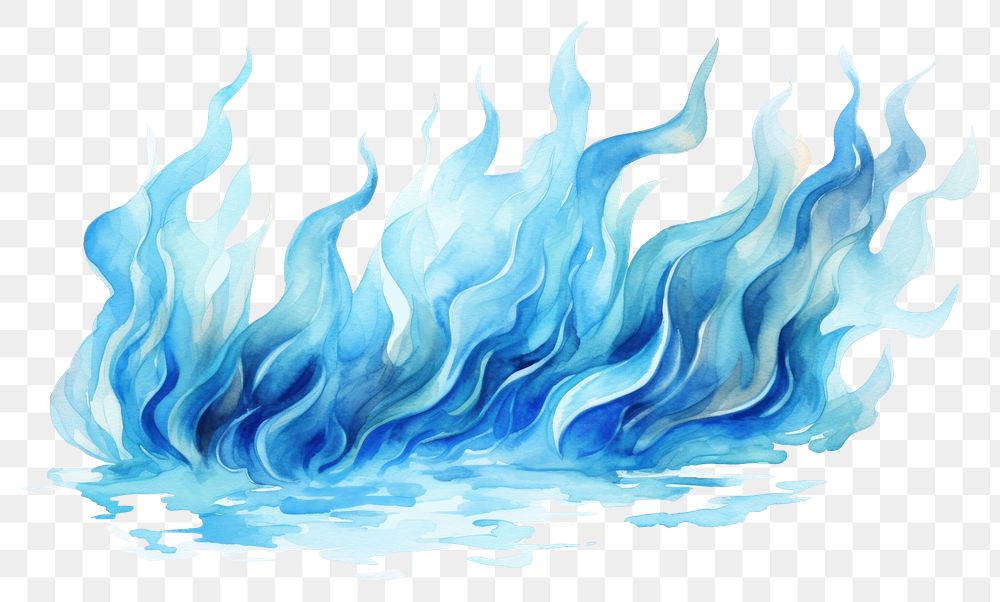 PNG Pattern flame blue creativity. 