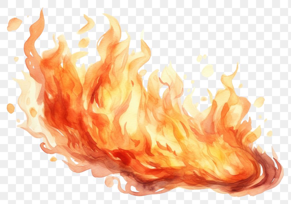 PNG Flame fire creativity explosion. AI generated Image by rawpixel.
