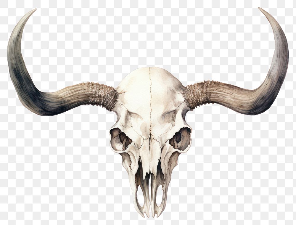 PNG Animal mammal white background animal skull. AI generated Image by rawpixel.