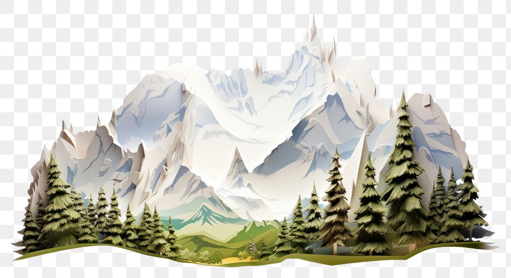 PNG Wilderness landscape panoramic mountain. AI generated Image by rawpixel.
