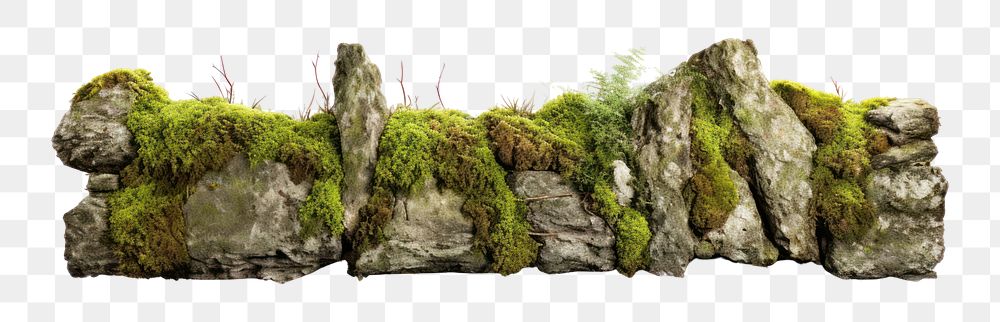 PNG Moss wall outdoors nature
