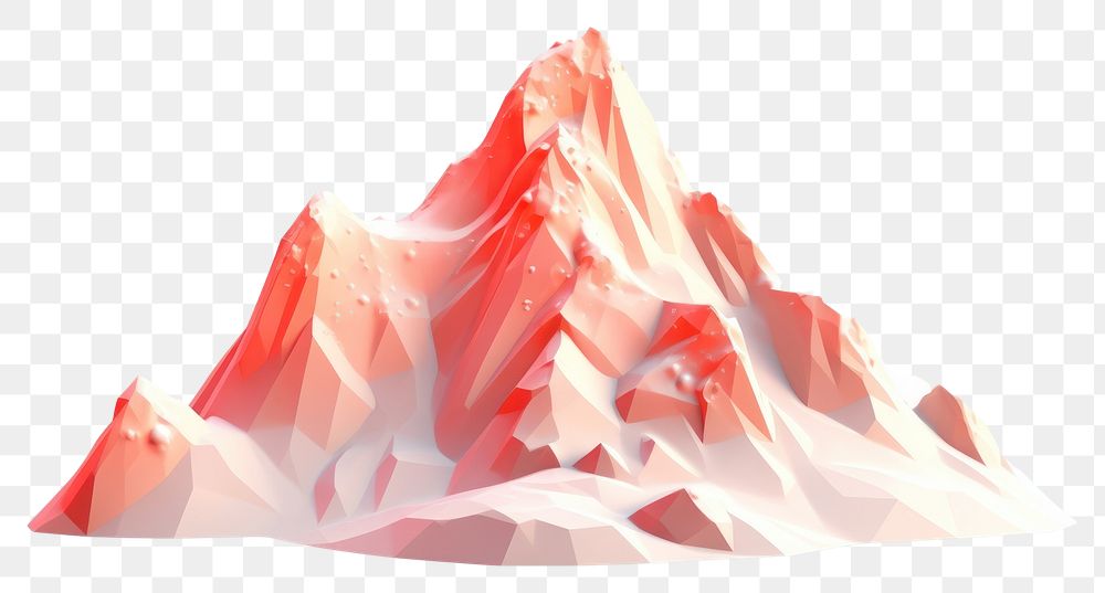 PNG Mountain art white background landscape. AI generated Image by rawpixel.
