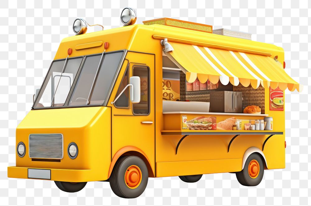 PNG Truck food vehicle car. AI generated Image by rawpixel.