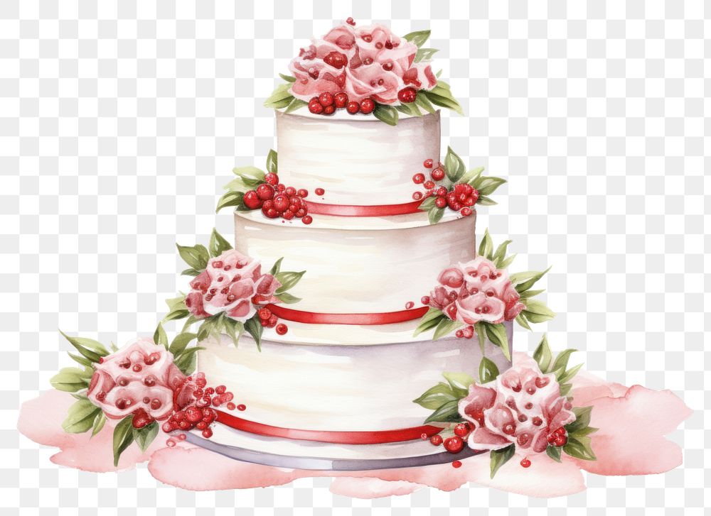 PNG Dessert wedding cream cake. AI generated Image by rawpixel.