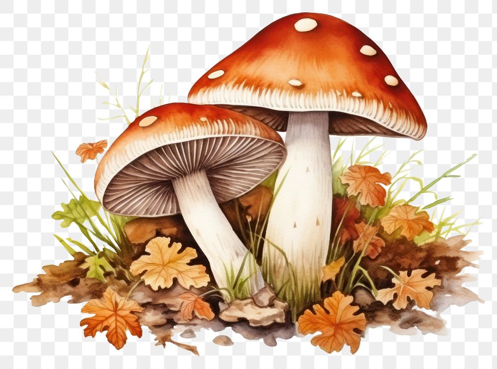 PNG Mushroom fungus agaric autumn