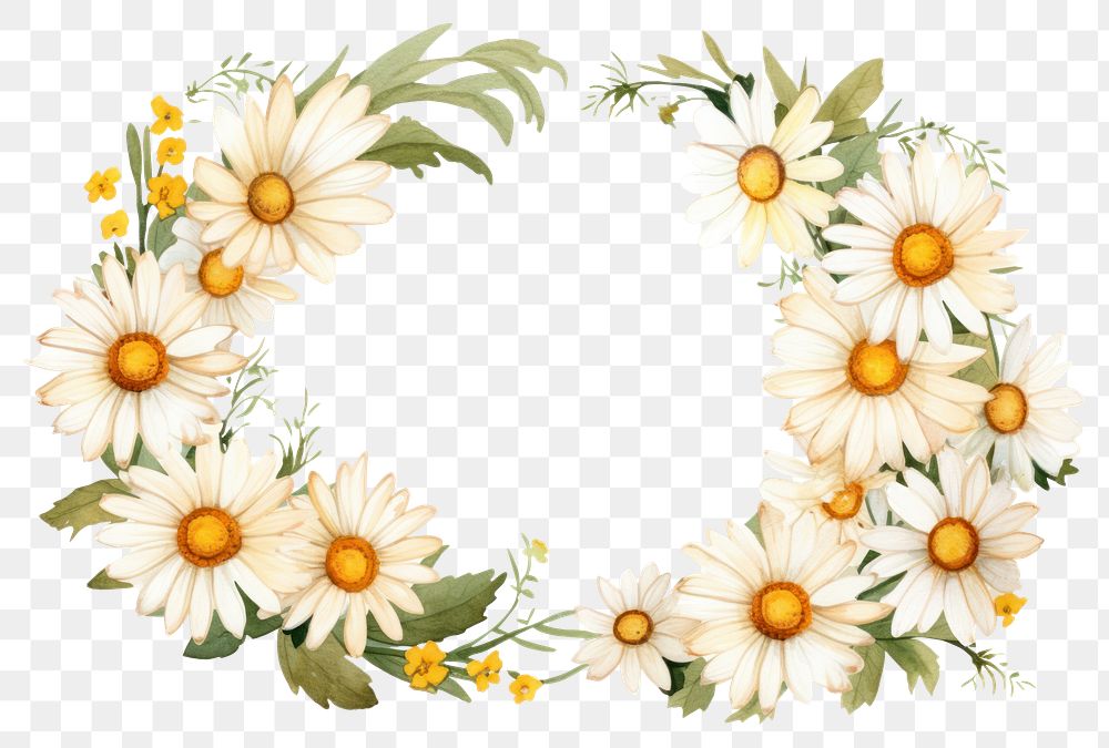 PNG Flower daisy sunflower pattern. AI generated Image by rawpixel.