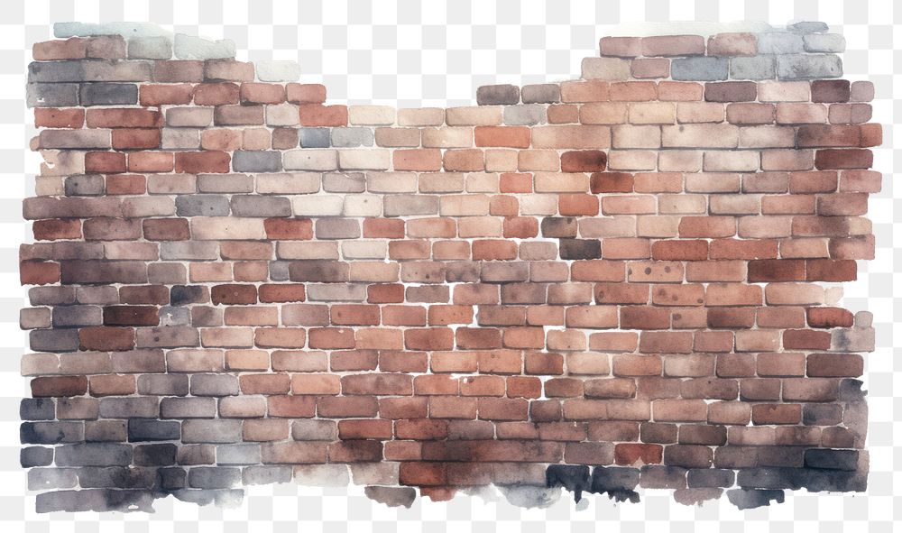 PNG Brick wall architecture backgrounds. AI generated Image by rawpixel.