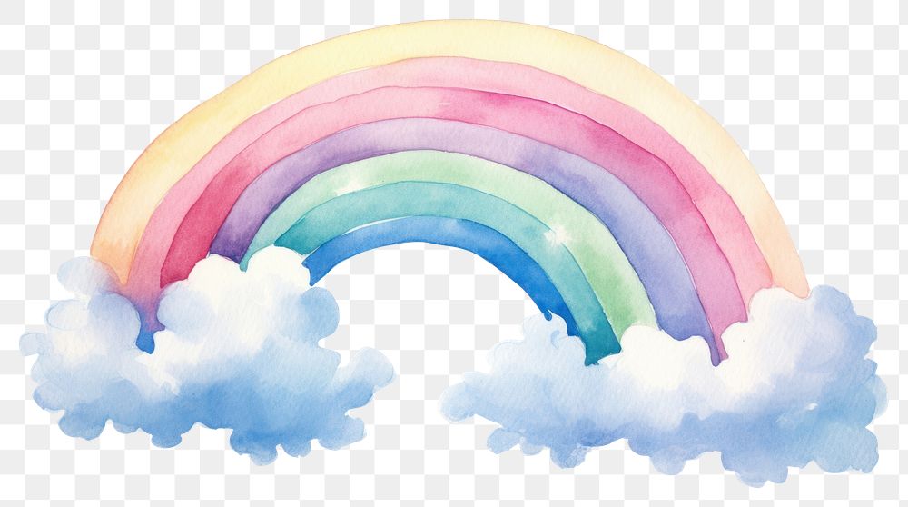 PNG Backgrounds rainbow nature cloud