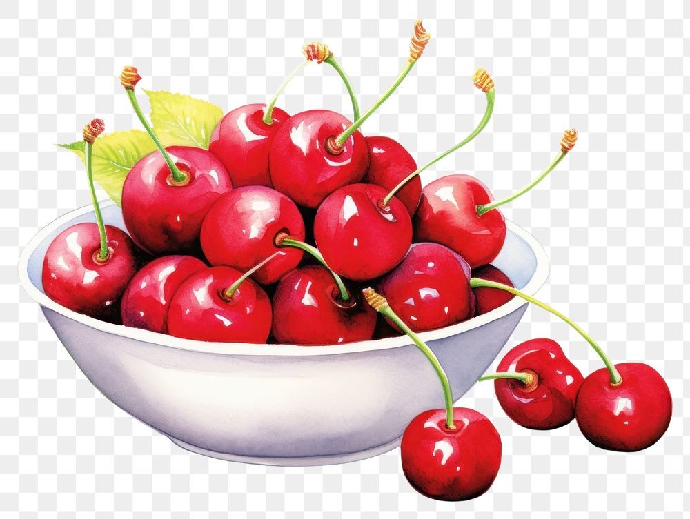 PNG Cherry fruit plant food. 