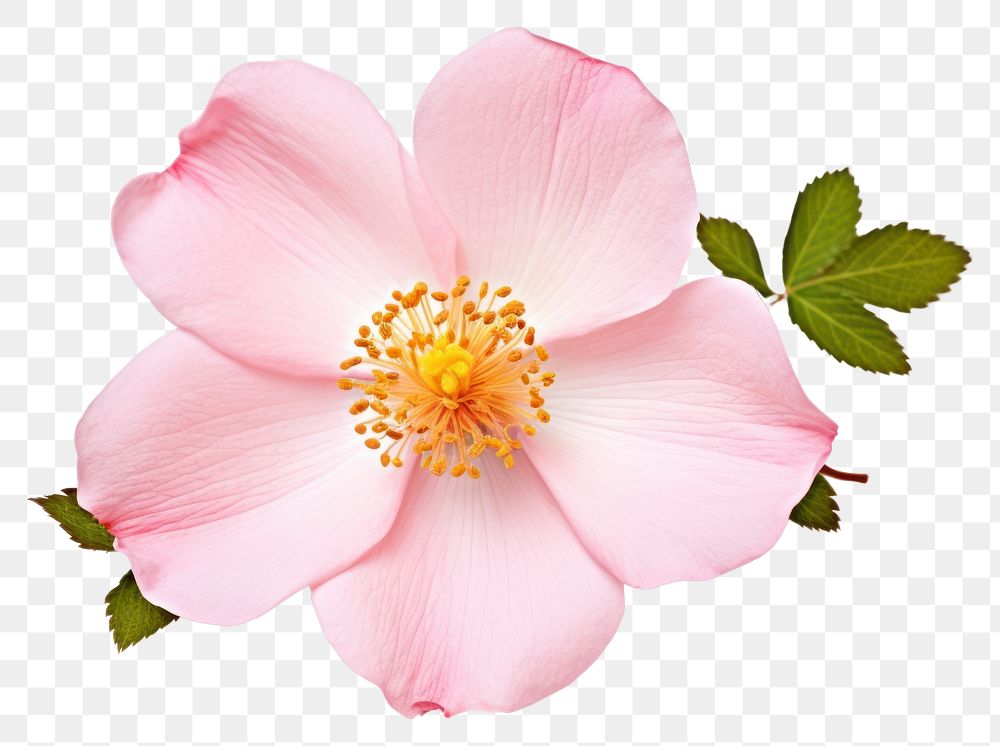PNG Flower rose blossom pollen. AI generated Image by rawpixel.