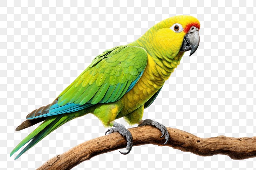 PNG Parrot animal yellow bird. 