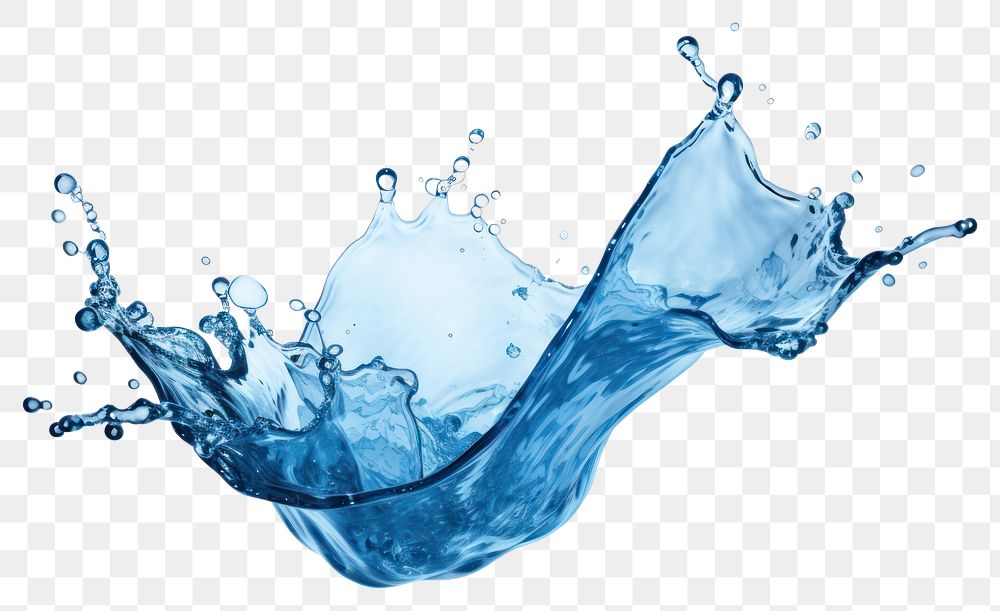 PNG Water blue transparent background refreshment
