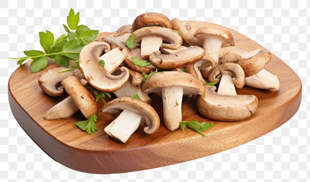 PNG Mushroom agaricaceae ingredient vegetable. AI generated Image by rawpixel.